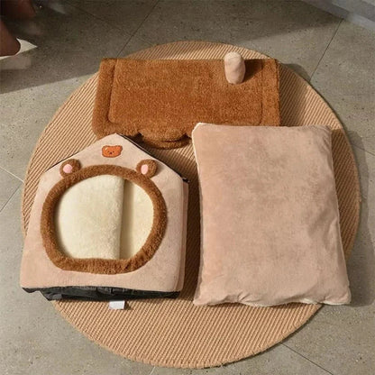 Cozy Cave Pet Bed